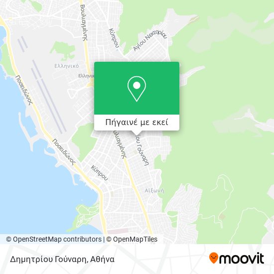 Δημητρίου Γούναρη χάρτης