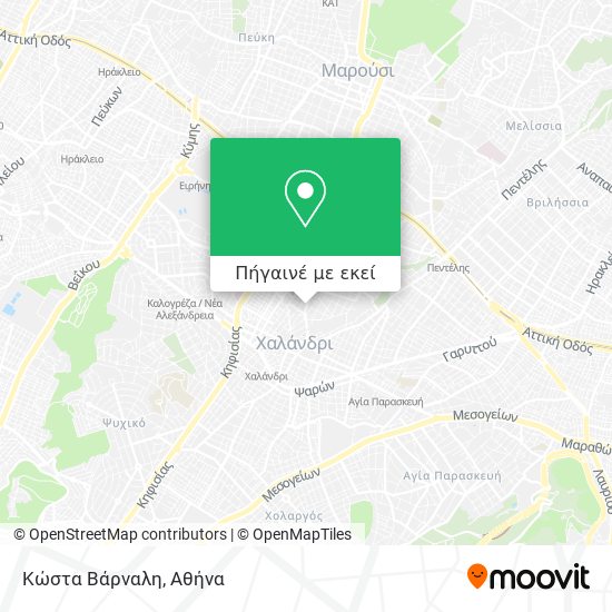 Κώστα Βάρναλη χάρτης