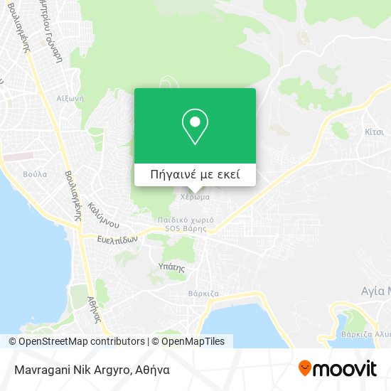 Mavragani Nik Argyro χάρτης