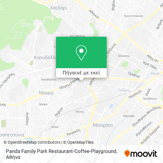 Panda Family Park Restaurant-Coffee-Playground χάρτης
