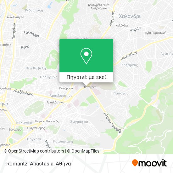 Romantzi Anastasia χάρτης