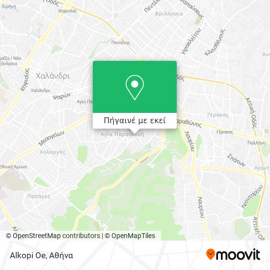 Alkopi Oe χάρτης