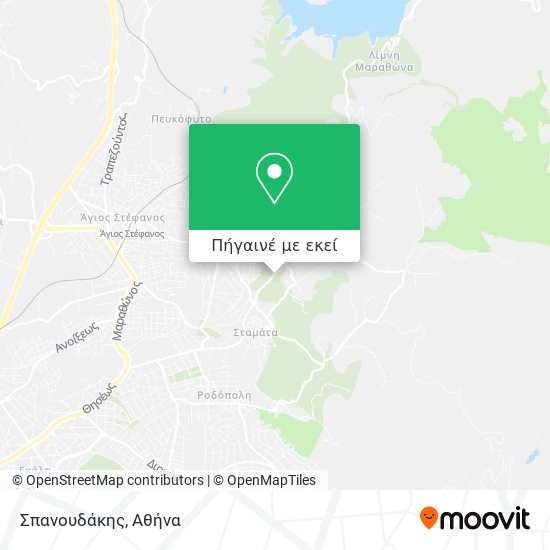 Σπανουδάκης χάρτης