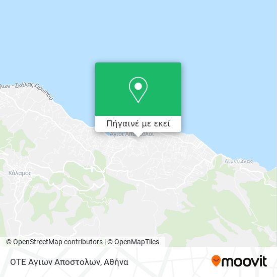 ΟΤΕ Αγιων Αποστολων χάρτης
