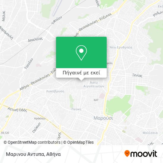 Μαρινου Αντυπα χάρτης