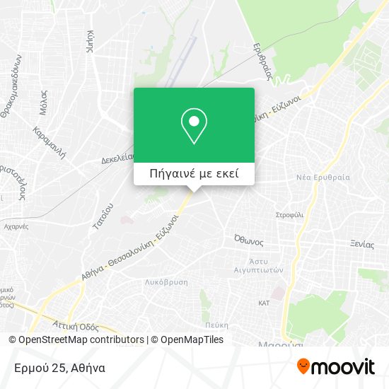 Ερμού 25 χάρτης
