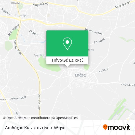 Διαδόχου Κωνσταντίνου χάρτης