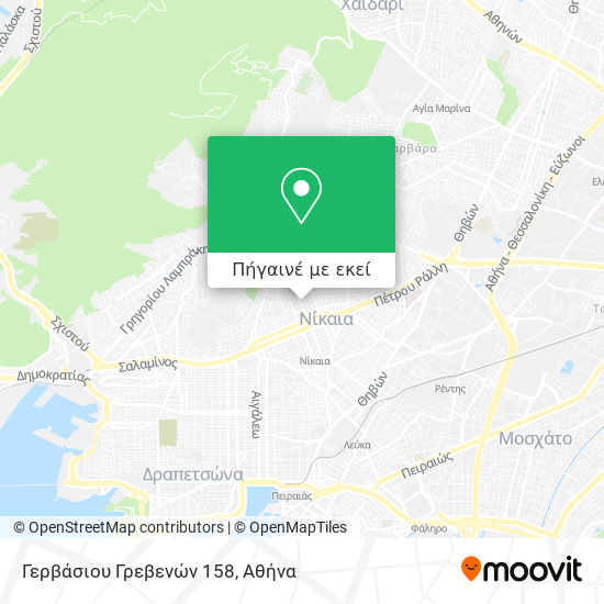 Γερβάσιου Γρεβενών 158 χάρτης