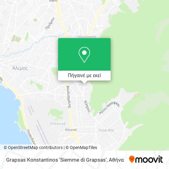 Grapsas Konstantinos 'Siemme di Grapsas' χάρτης