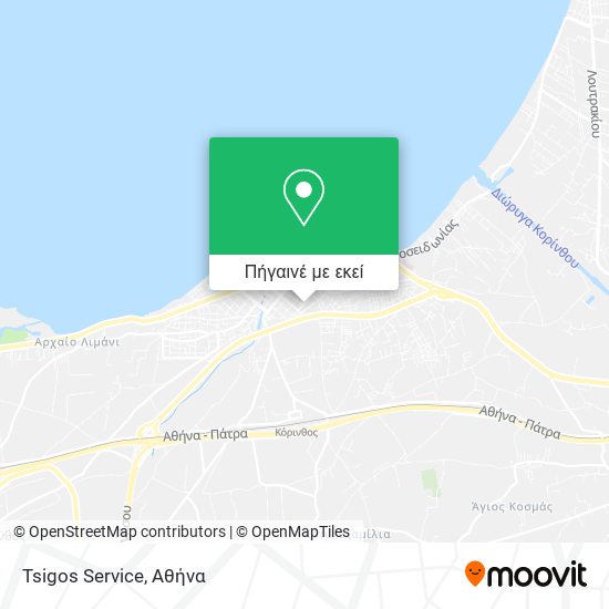Tsigos Service χάρτης