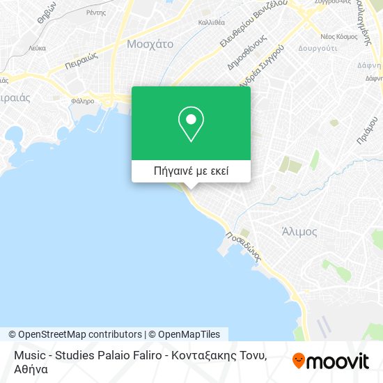 Music - Studies Palaio Faliro - Κονταξακης Τονυ χάρτης
