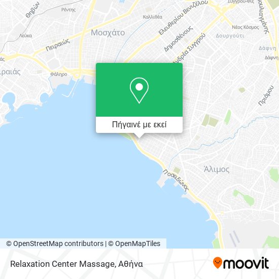 Relaxation Center Massage χάρτης