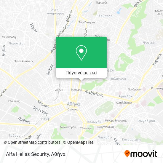 Alfa Hellas Security χάρτης