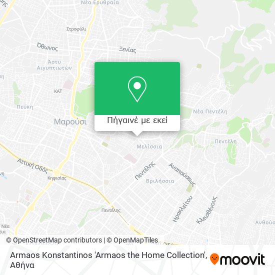 Armaos Konstantinos 'Armaos the Home Collection' χάρτης