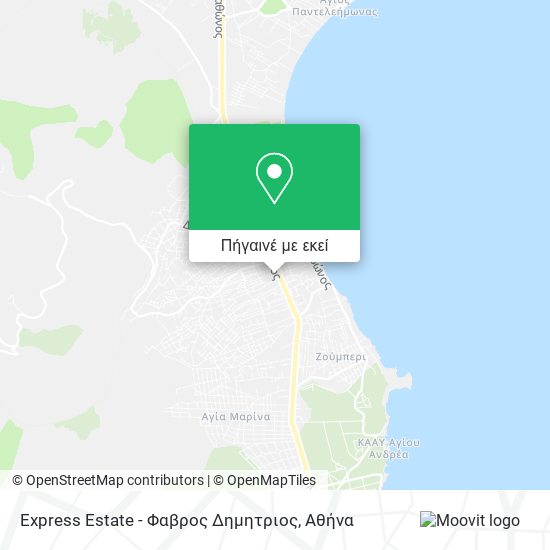 Express Estate - Φαβρος Δημητριος χάρτης