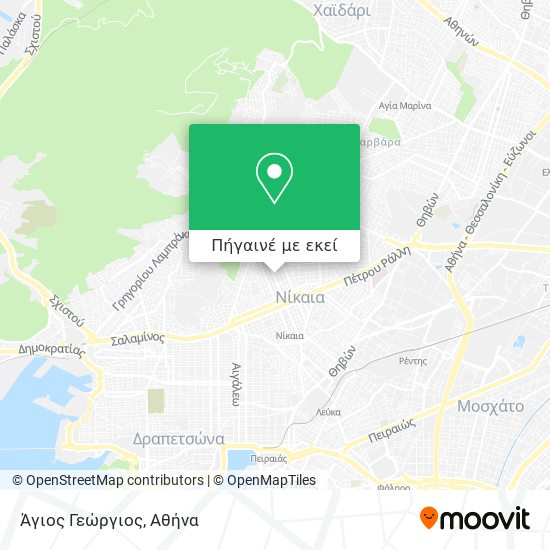 Άγιος Γεώργιος χάρτης