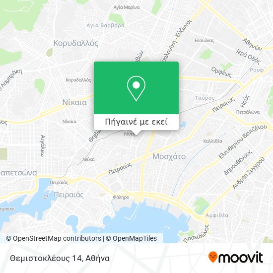 Θεμιστοκλέους 14 χάρτης