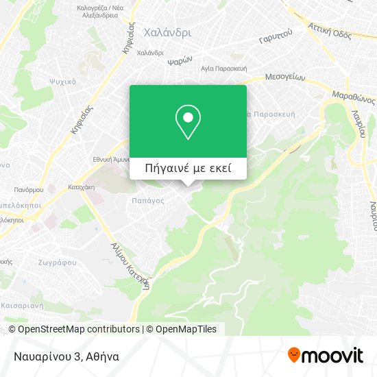 Ναυαρίνου 3 χάρτης