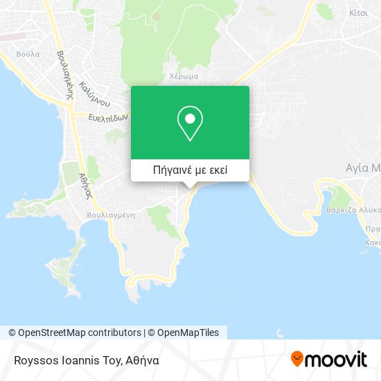 Royssos Ioannis Toy χάρτης