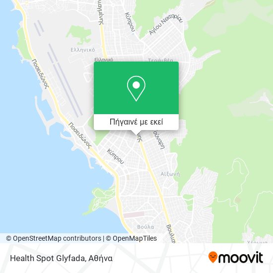 Health Spot Glyfada χάρτης