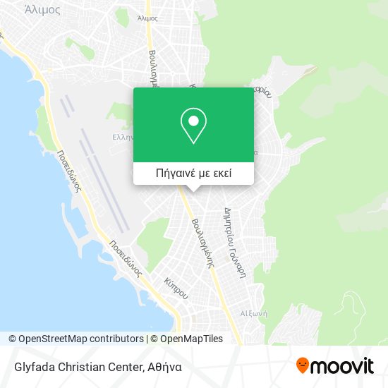 Glyfada Christian Center χάρτης