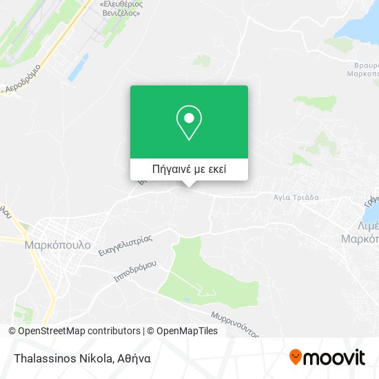 Thalassinos Nikola χάρτης