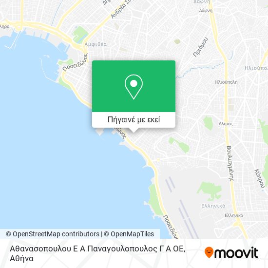 Αθανασοπουλου Ε Α Παναγουλοπουλος Γ Α ΟΕ χάρτης
