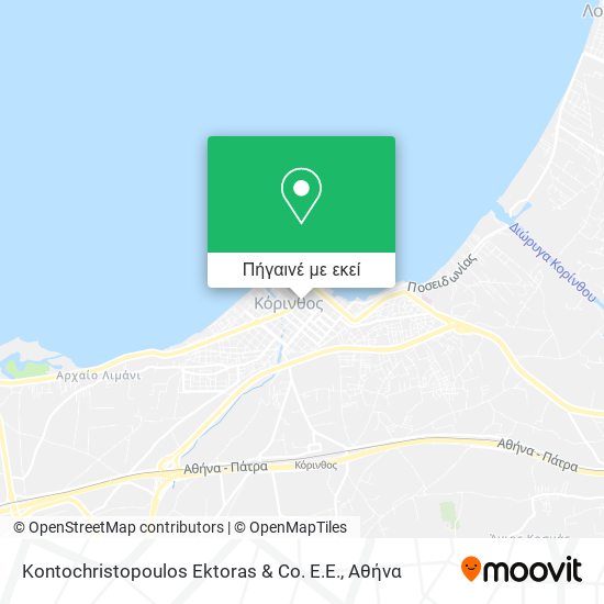 Kontochristopoulos Ektoras & Co. E.E. χάρτης