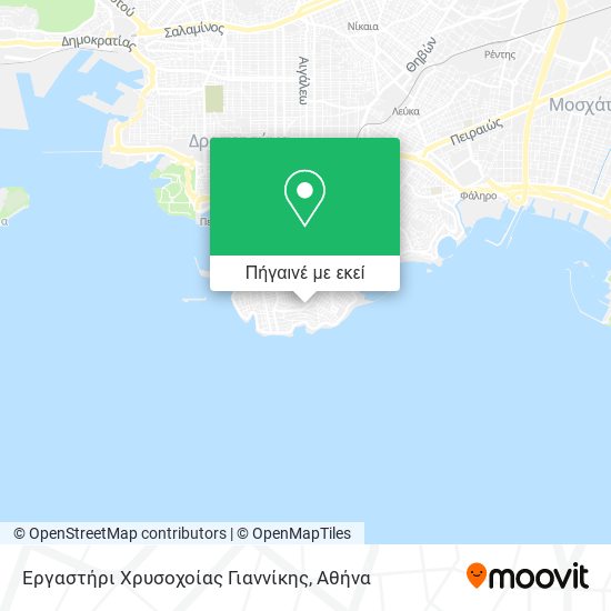 Εργαστήρι Χρυσοχοίας Γιαννίκης χάρτης