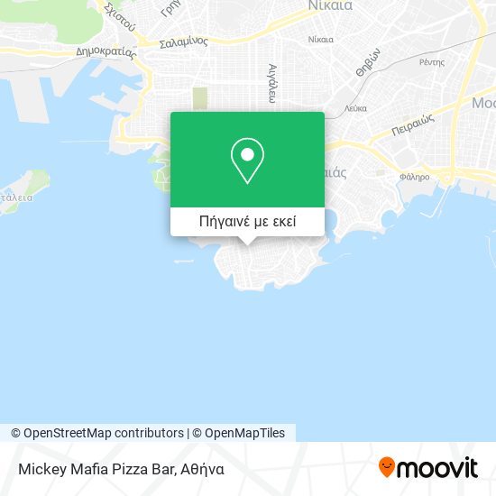 Mickey Mafia Pizza Bar χάρτης