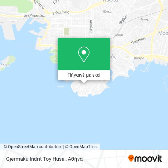 Gjermaku Indrit Toy Husa. χάρτης