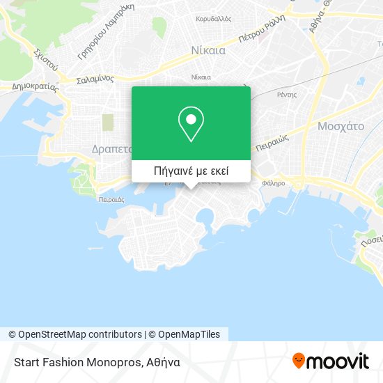 Start Fashion Monopros χάρτης