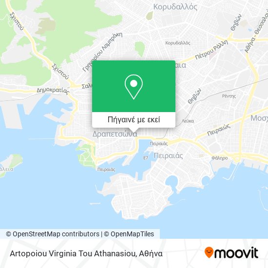 Artopoiou Virginia Tou Athanasiou χάρτης
