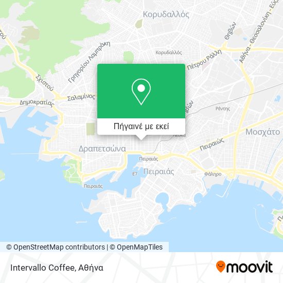 Intervallo Coffee χάρτης