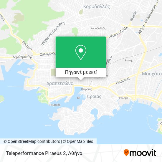 Teleperformance Piraeus 2 χάρτης