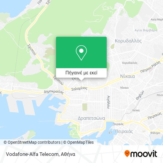 Vodafone-Alfa Telecom χάρτης