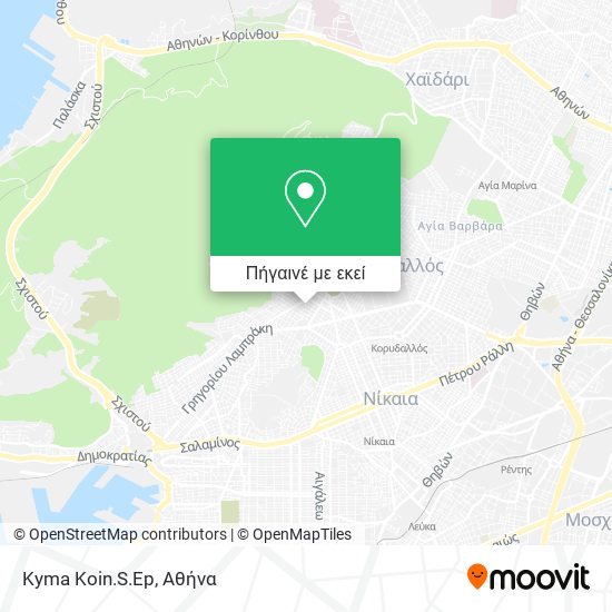 Kyma Koin.S.Ep χάρτης