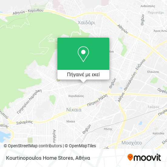 Kourtinopoulos Home Stores χάρτης
