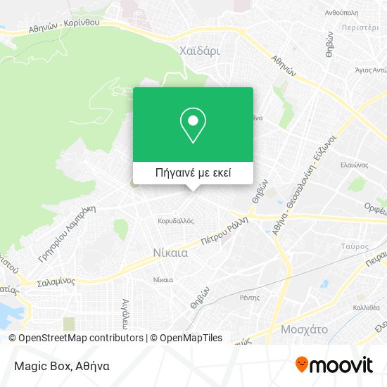 Magic Box χάρτης