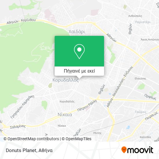 Donuts Planet χάρτης