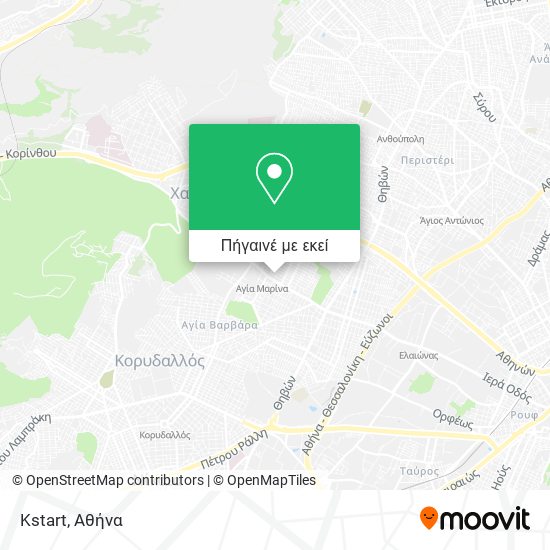Kstart χάρτης