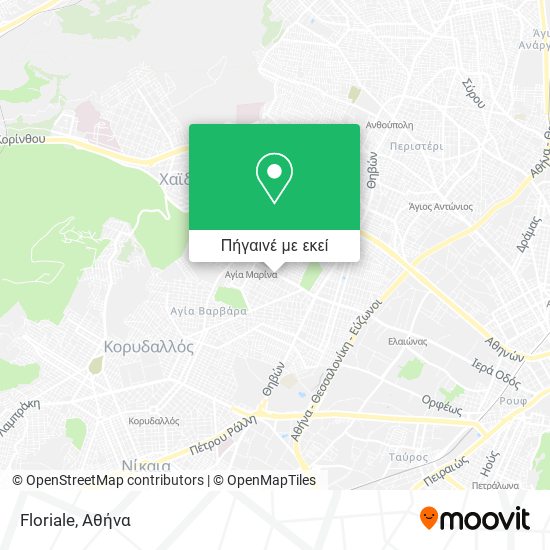 Floriale χάρτης