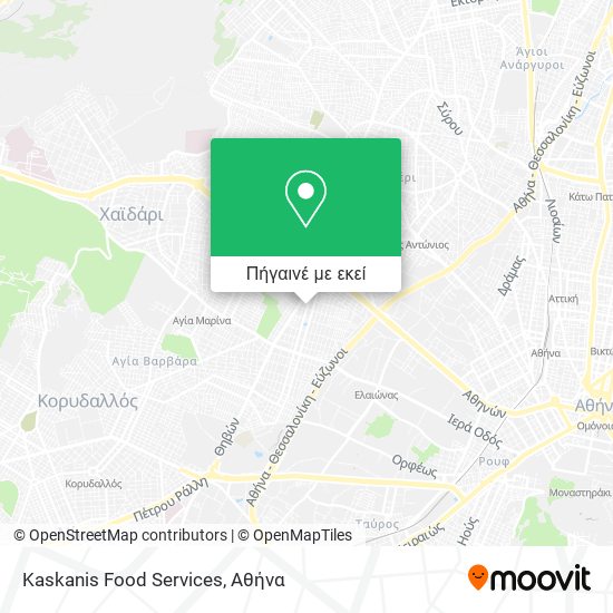 Kaskanis Food Services χάρτης