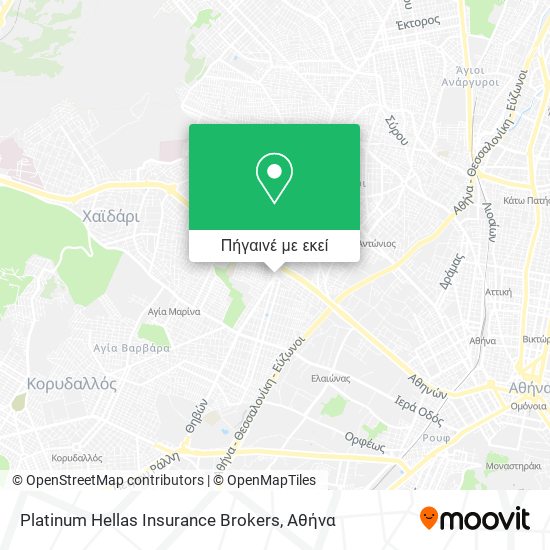 Platinum Hellas Insurance Brokers χάρτης