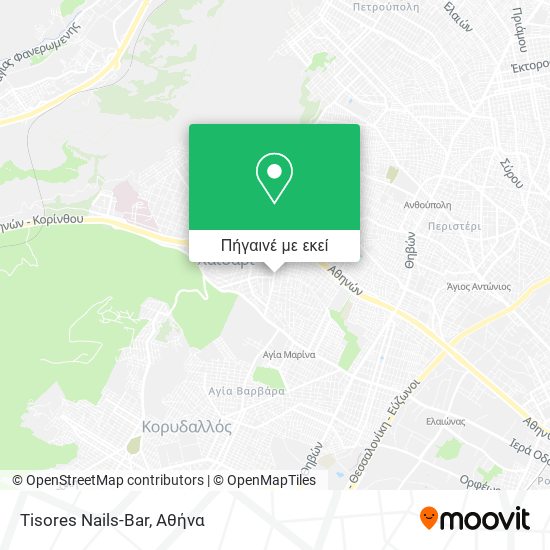 Tisores Nails-Bar χάρτης