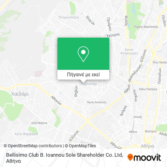 Bellisimo Club B. Ioannou Sole Shareholder Co. Ltd χάρτης