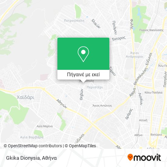 Gkika Dionysia χάρτης