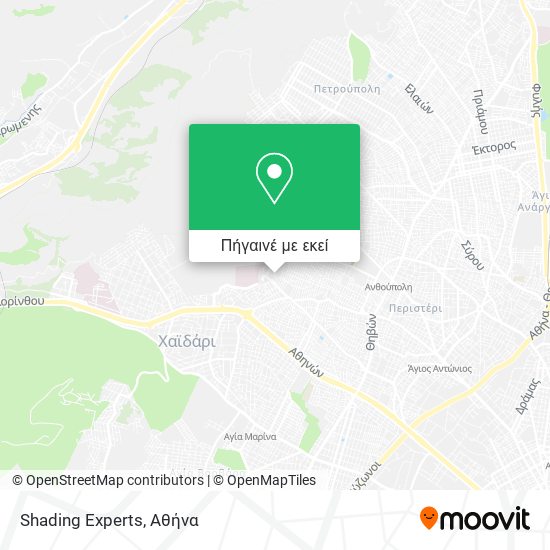 Shading Experts χάρτης