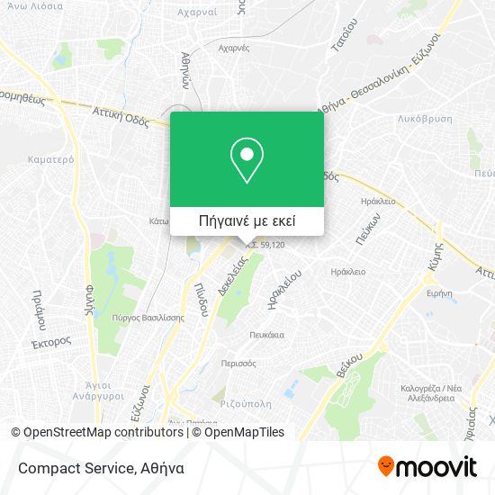 Compact Service χάρτης