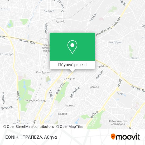ΕΘΝΙΚΗ ΤΡΑΠΕΖΑ χάρτης